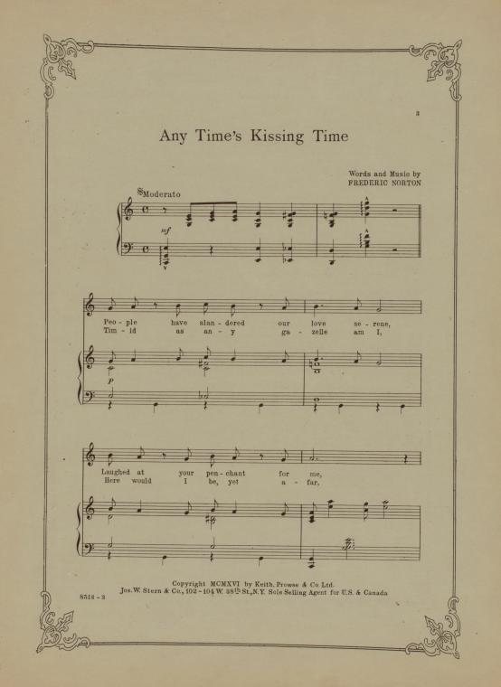 Any time's kissing time