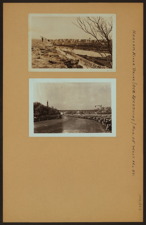Harlem River Drive [old speedway] - West 160th Street.