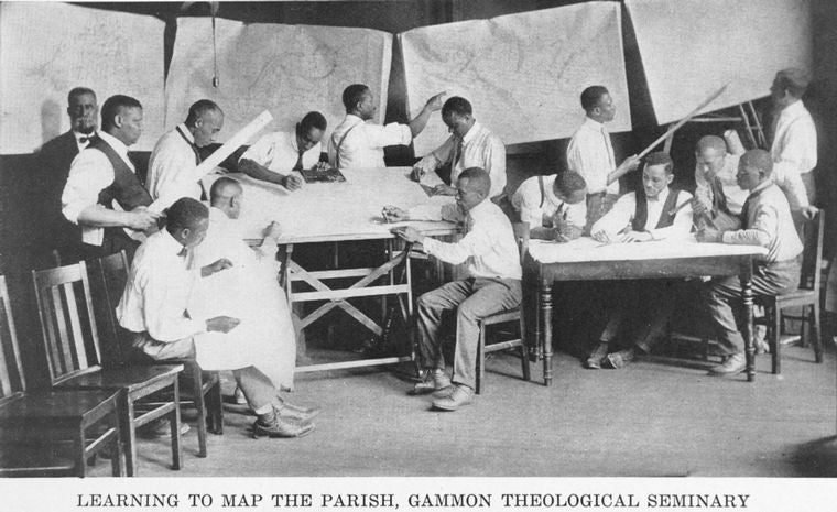 Learning to map the Parish, Gammon Theological Seminary.