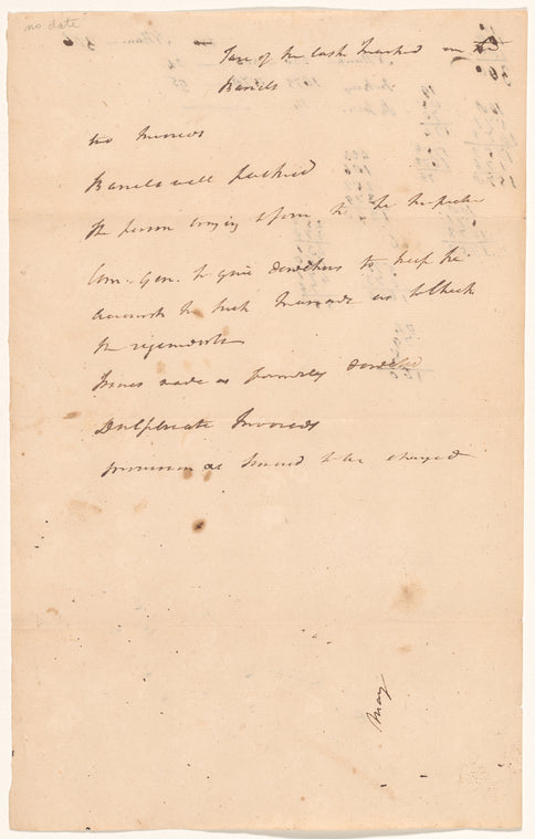undated