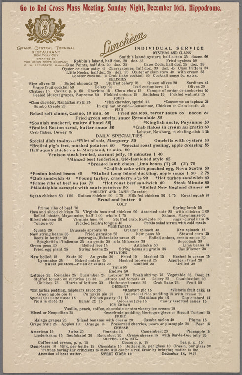 Grand Central Terminal Restaurant