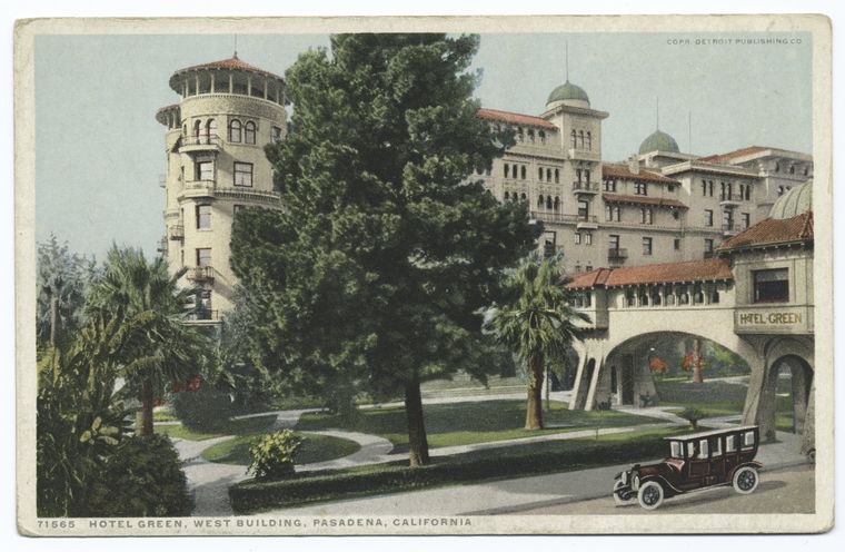 Hotel Green, West Building, Pasadena, Calif.