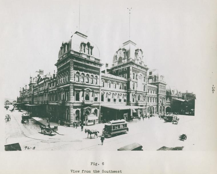 View from the southwest (figure 6)