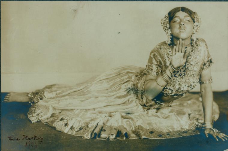 Ruth St. Denis in Radha.