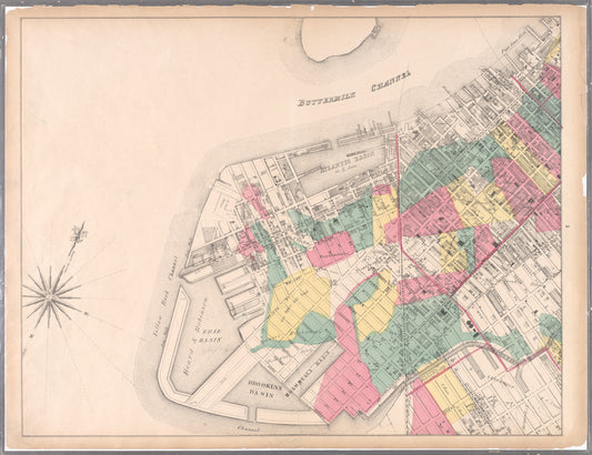 Sheet 5: Map encompassing Red Hook, Cobble Hill, Carroll Gardens and Gowanus Canal