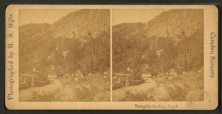 Turnpike, looking north.