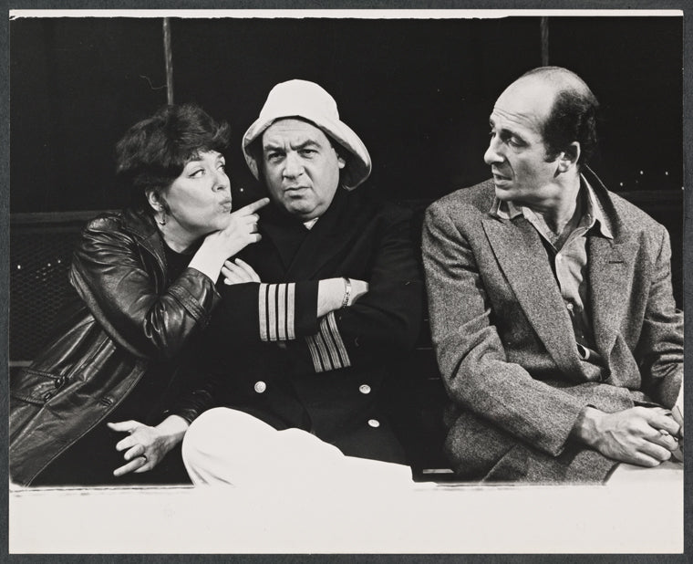 Dorothy Loudon, Tom Bosley and Herb Edelman from the touring stage production Luv