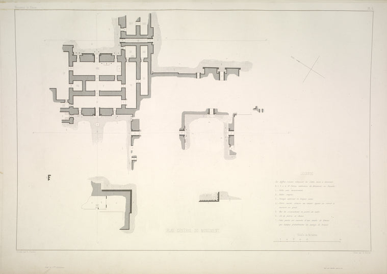 Plan général du monument.