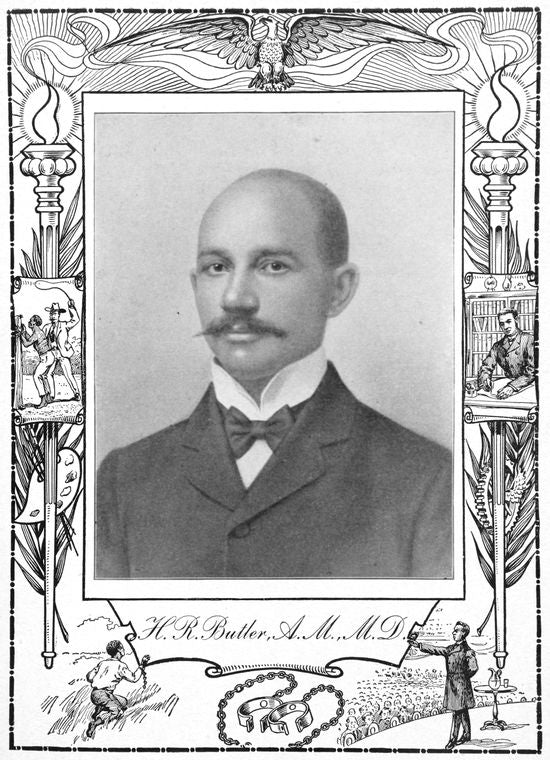 H. R. Butler, A. M., M. D. [recto].