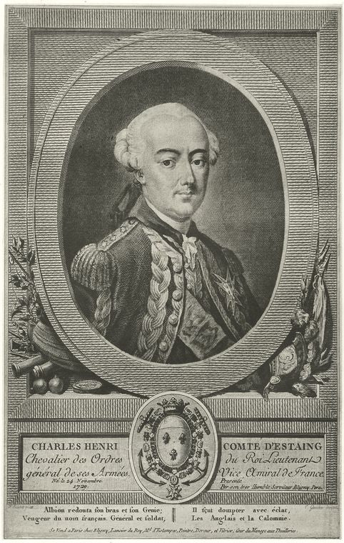 Charles Henri Comte D'Estaing