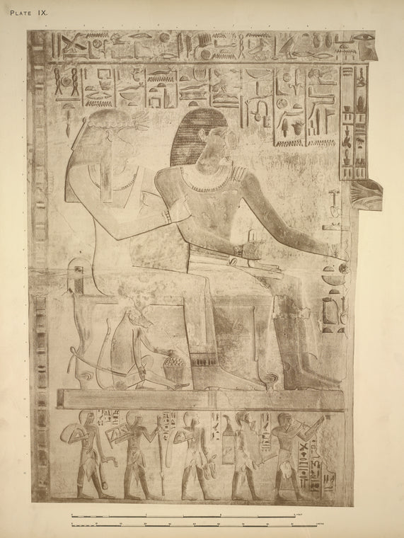 Paheri and his wife Henut-er-neheh