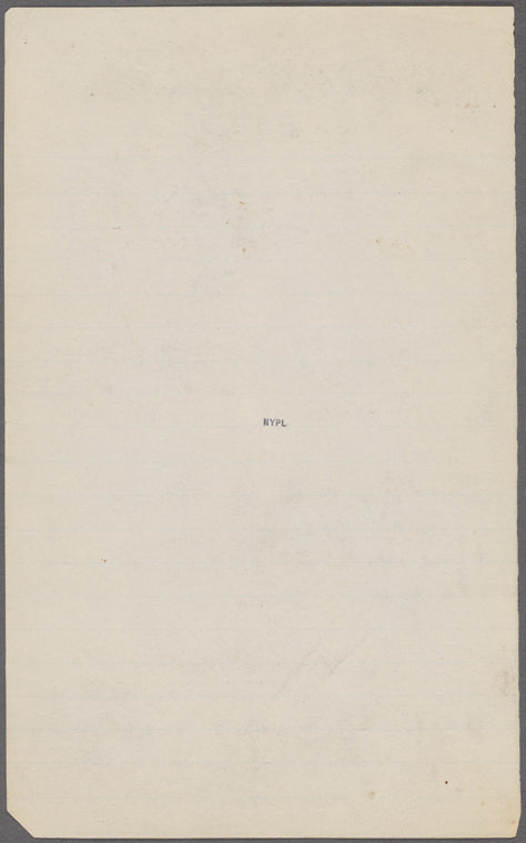 [Simon Wheeler, Detective]. Holograph notes.