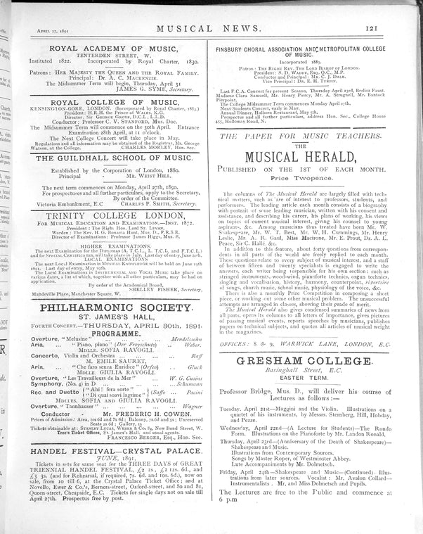 Musical news