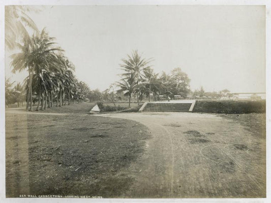 Sea Wall; Georgetown; Looking West; No. 122.