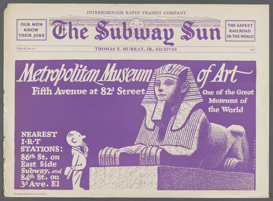 The Subway Sun: One of the Great Museums of the World