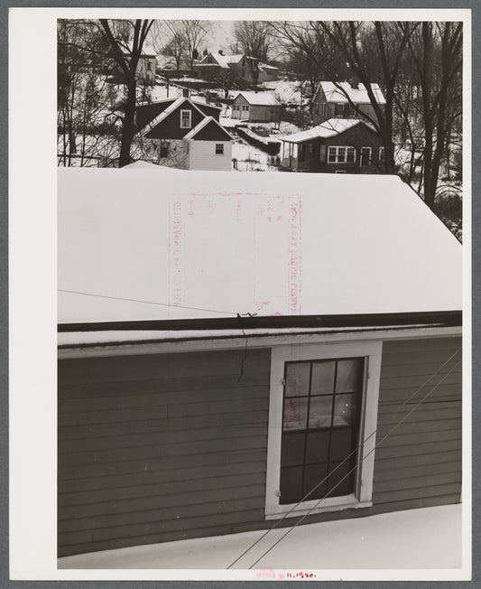 After a snowstorm in Norwich, Connecticut.