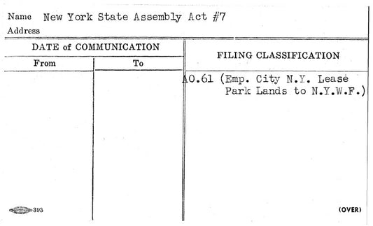 New York State Assembly Act #7