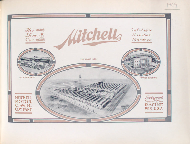 Mitchell Motor Car Company; Factory and general offices, Racine, Wis., U.S.A. [Title page].