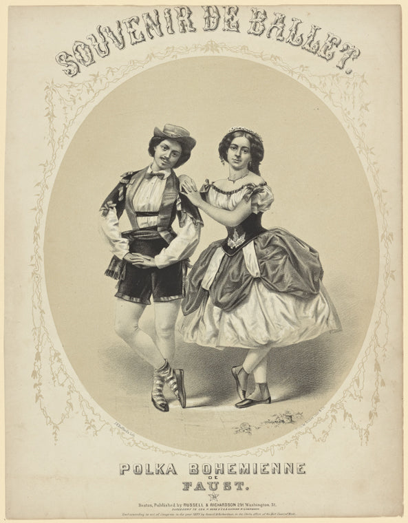 Souvenir de ballet. Polka bohemienne de Faust