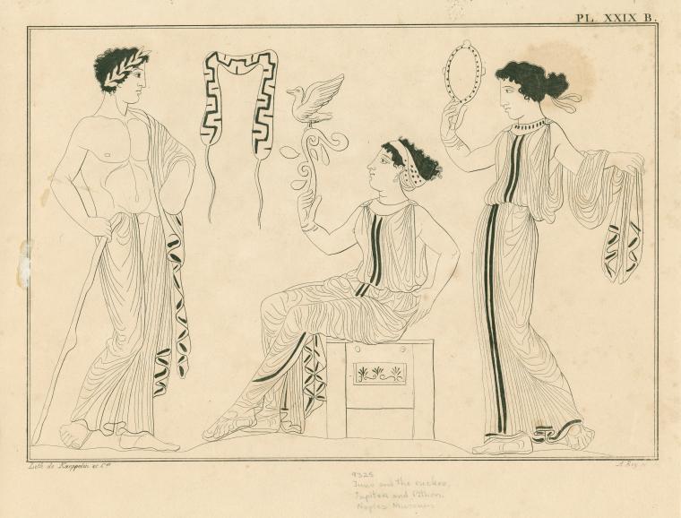 Apollo, Hera and the cuckoo, and Aphrodite