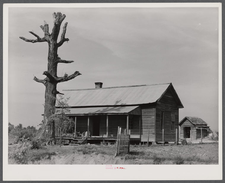 A house along the road in Heard County, Georgia.