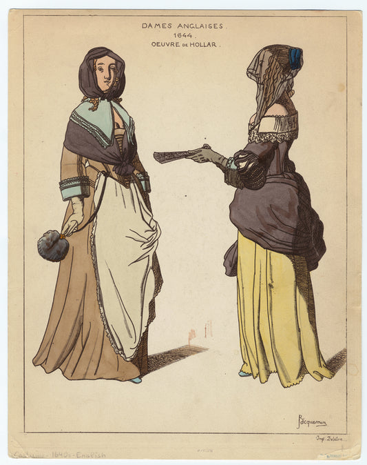 Dames anglaises, 1644