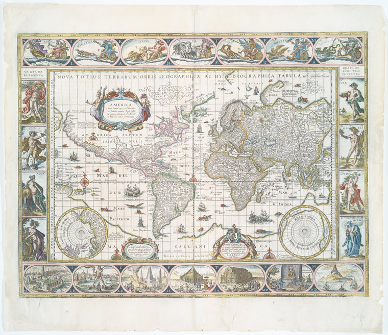 Nova totius terrarum orbis geographica ac hydrographica tabula