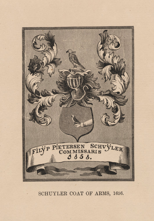 Schuyler coat of arms, 1656.