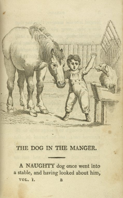 The dog in the manger