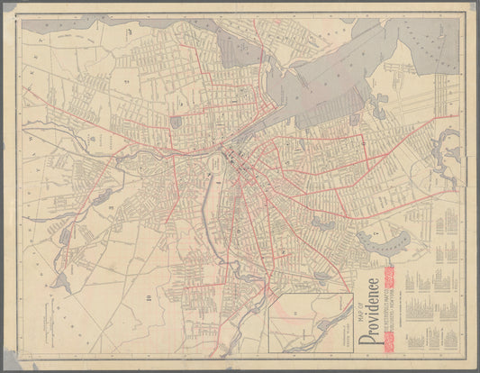 Map of principal portion of Philadelphia