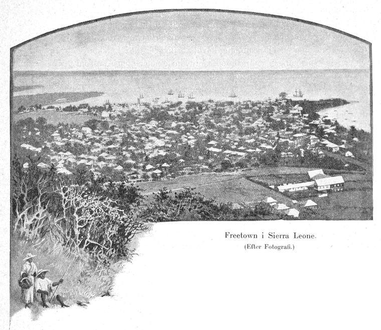 Freetown i Sierra Leone.