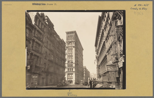 Broadway near Broome Street
