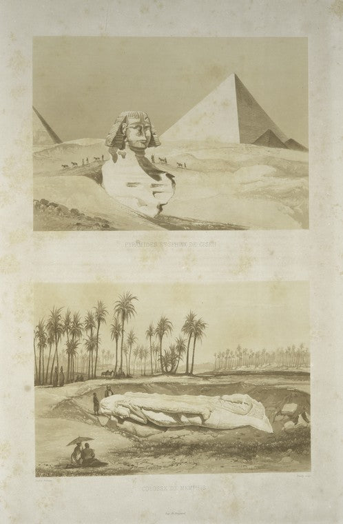 Pyramides et Sphinx de Giseh; Colosse de Memphis