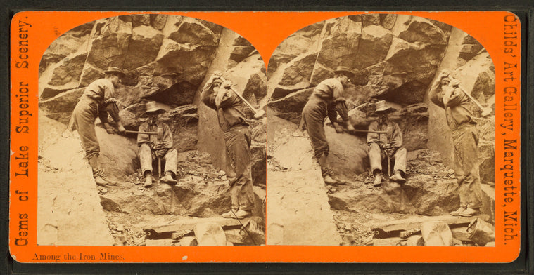 Among the iron mines.