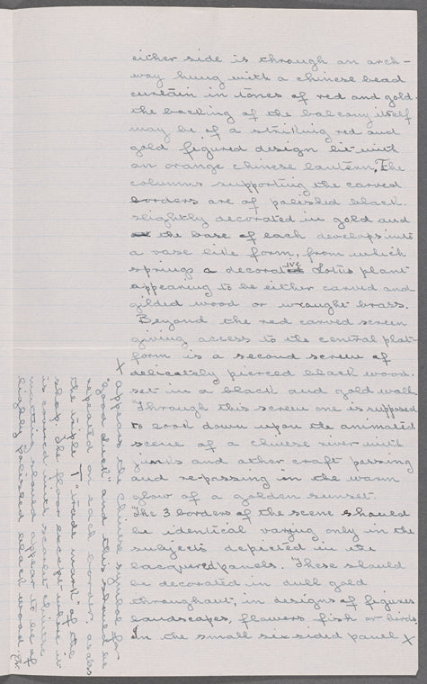 Chin Chin: Notes for Scene 3, "Twankey's Tango Tea-shop"