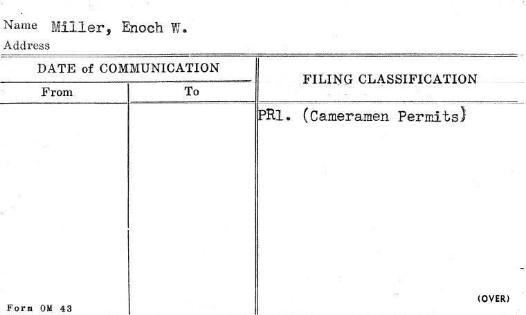 Miller, Enoch W.