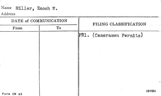 Miller, Enoch W.