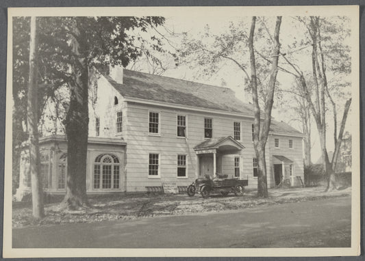 J.S. Ketcham house (1873). West side Main Street, north of Jericho Hotel. Built 1812. Being modernized. Later known as McAllister house. Jericho, Oyster Bay