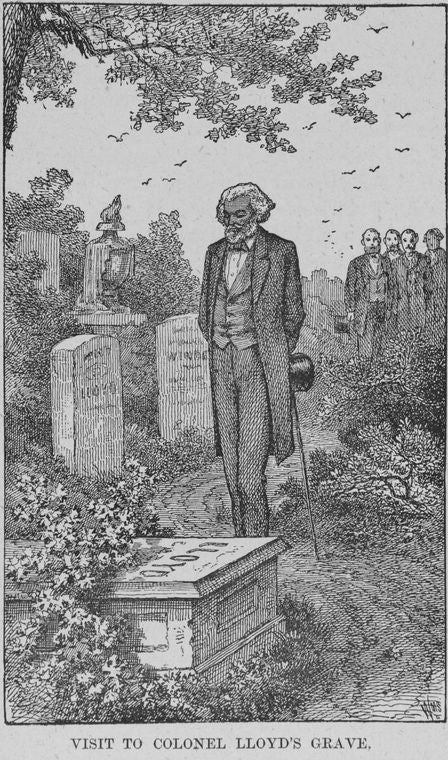 Visit to the Colonel Lloyd's grave.