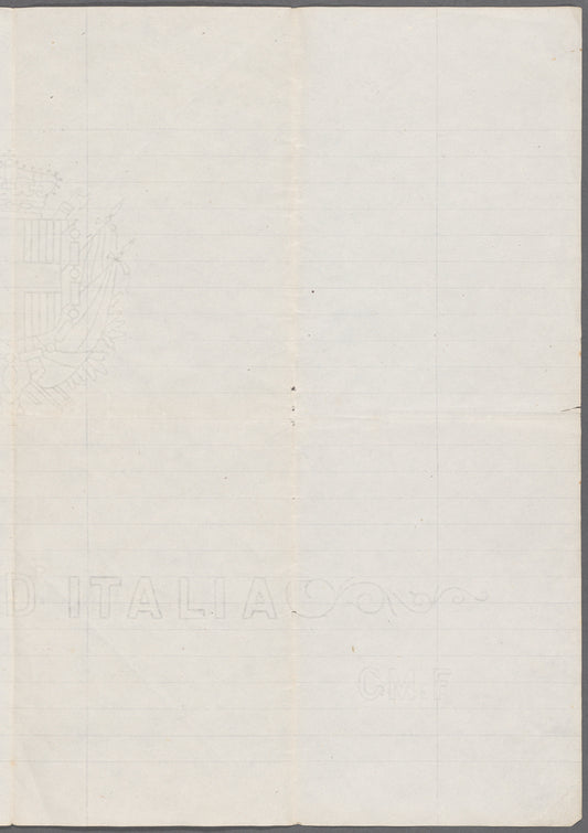 Arturo Toscanini's contract with Teatro Alla Scala