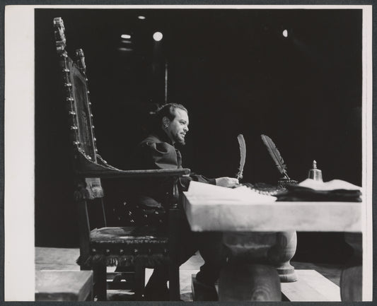 Alfred Drake in the 1957 American Shakespeare production of Othello
