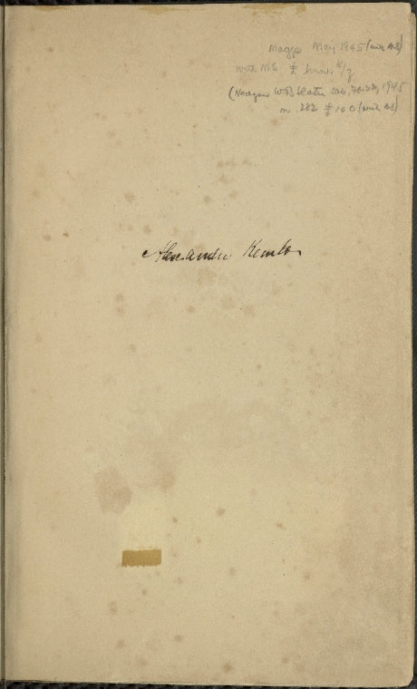 Lives of the necromancers (with tipped in autograph letter signed to Thomas Northmore, 3 January [1803])