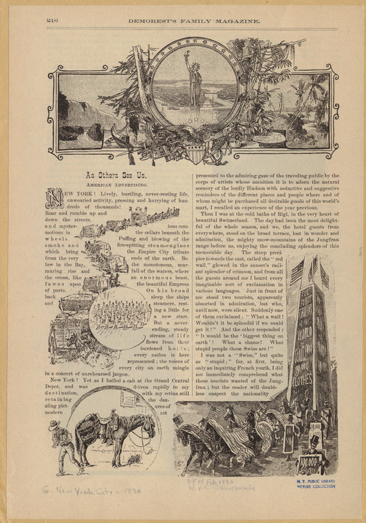 As others see us : American advertising