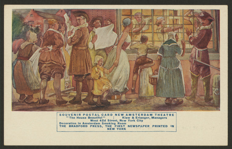 Theatres -- U.S. -- N.Y. -- New Amsterdam