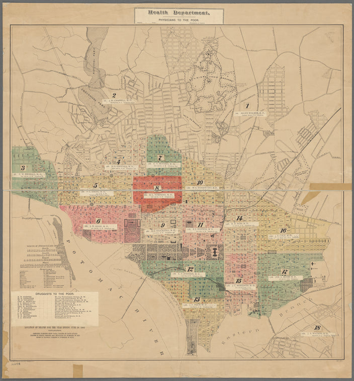 Health Department physicians to the poor [Washington D.C.]