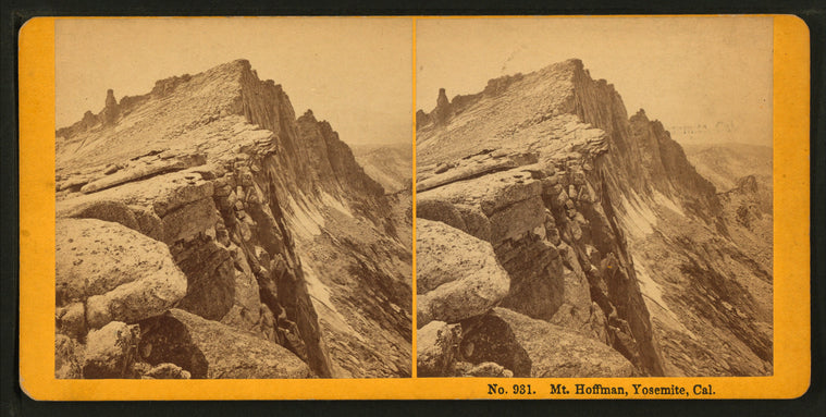 Mt. Hoffman, Yosemite, Cal.