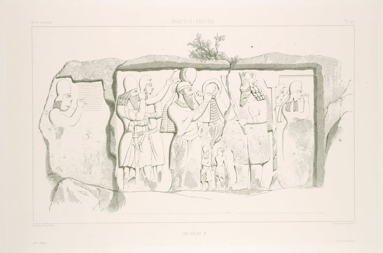 Nakch-i-Redjeb. Bas-relief B.