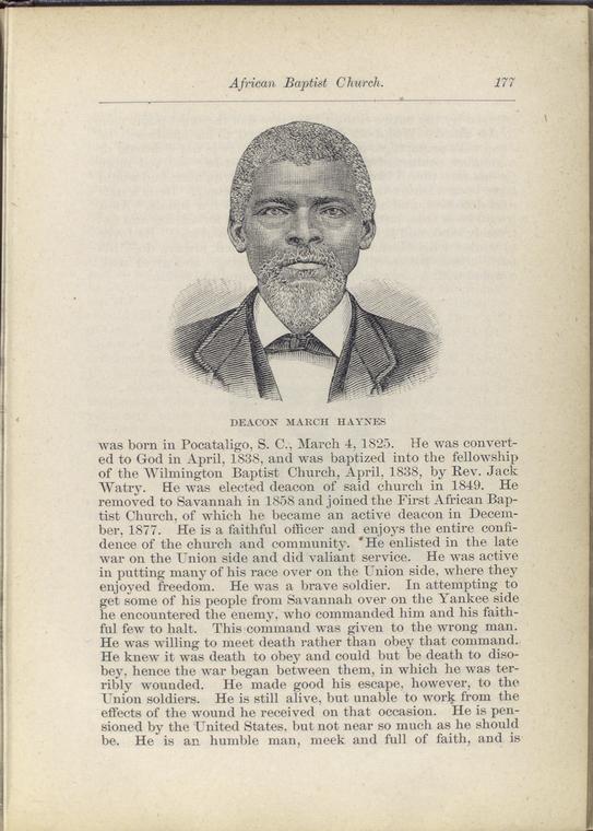 Deacon March Haynes