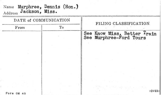 Murphree, Dennis (Hon.)