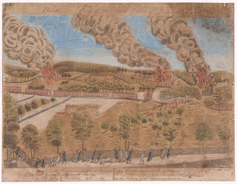 Plate IV. A view of the south part of Lexington